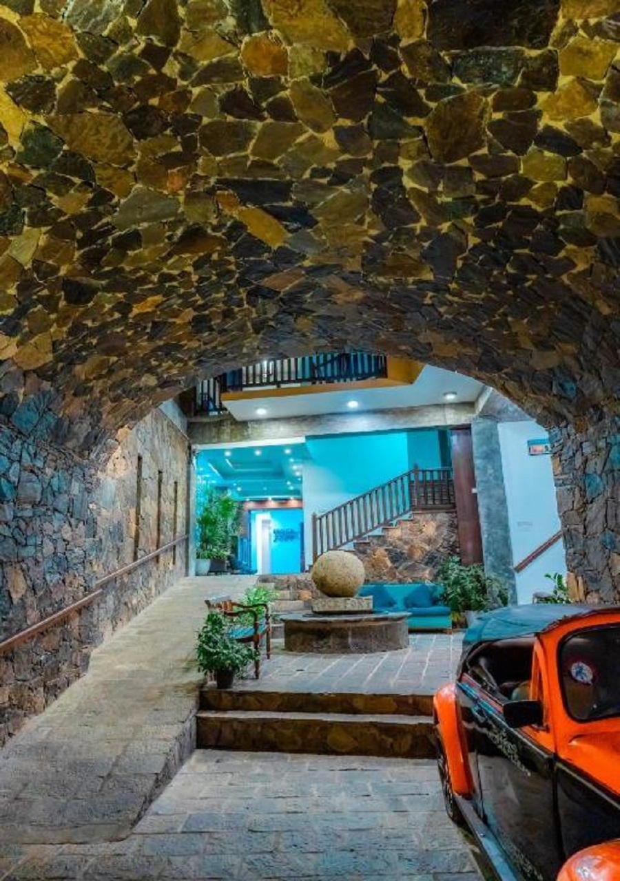 Historic Stone Archway Entrance
