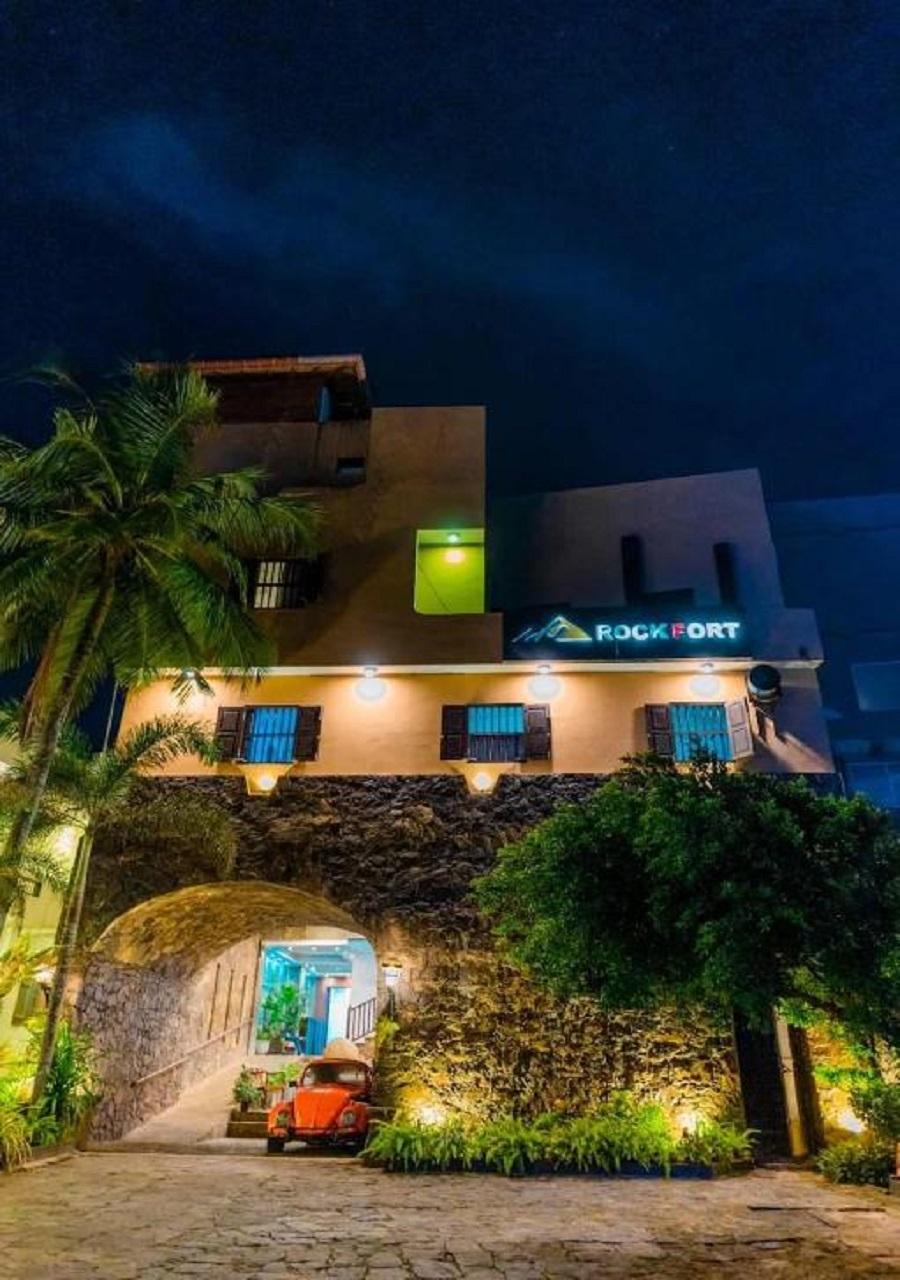Illuminated Resort Night View